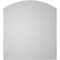 Ekena Millwork Arch Top Surface Mount PVC Gable Vent: Functional, w/ 3-1/2"W x 1"P Standard Frame, 18"W x 20"H GVPAR18X2001SF - alternate 4